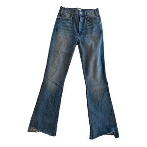 MOTHER—The Insider Crop Step Fray